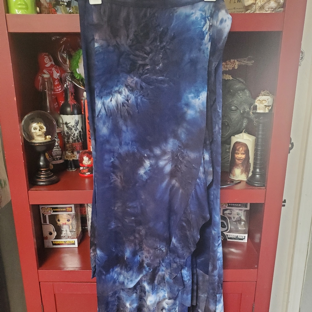 Earthbound Tie-Dye Wrap Maxi Skirt